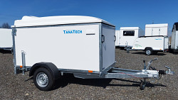 Přívěs TOMPLAN TFDL 251.00 1300kg skříňový s víkem