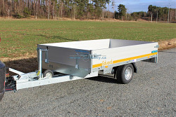 Přívěs Eduard 2514 Valník B30cm 1500kg 56cm