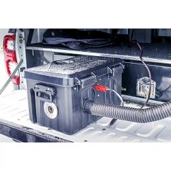 Mobilní nezávislé topení Baterie 24 Ah, 5L nádrž pro stany a minikaravany