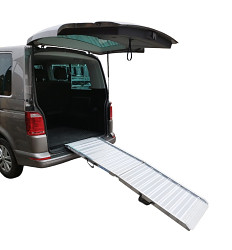 Nájazdová rampa hliníková sklopná 200x85cm, nosnosť 400kg TANATECH