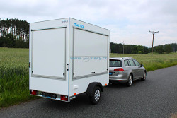 Príves predajný stánok Tomplan THE 252.01 750kg 250x150x200cm