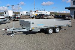 Přívěs Saris PL 406 204 2700kg valník, alu bočnice