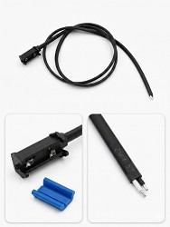 Kabel 1m s click-in spojem 0,75cm