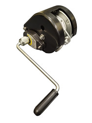 Ruční naviják 2950kg lano 10mX6,35mm s hákem automatická brzda