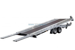 Přívěs na auta Martz GT 450 Kippbar lyžiny s výplní 3000kg
