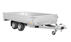 Přívěs Saris PL 356 184 2700kg valník, alu bočnice