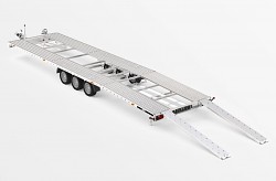 Přívěs Martz GT PLUS 850/3 S 3,5T 13" kola, lomený na dvě auta Přívěs Martz GT PLUS 850/3 S 3,5T 13" kola, lomený na dvě auta