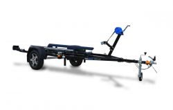 Přívěs pro lodě Faro AQUA TOP 4,3m 750kg Alu kola, černý rám