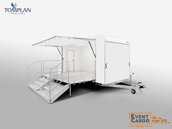 Přívěs Tomlan TWSP 470T.02 2700kg veletržní stánek s podiem