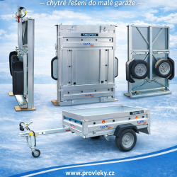 Skládací přívěs Trigano Clickup 500kg 160x115cm